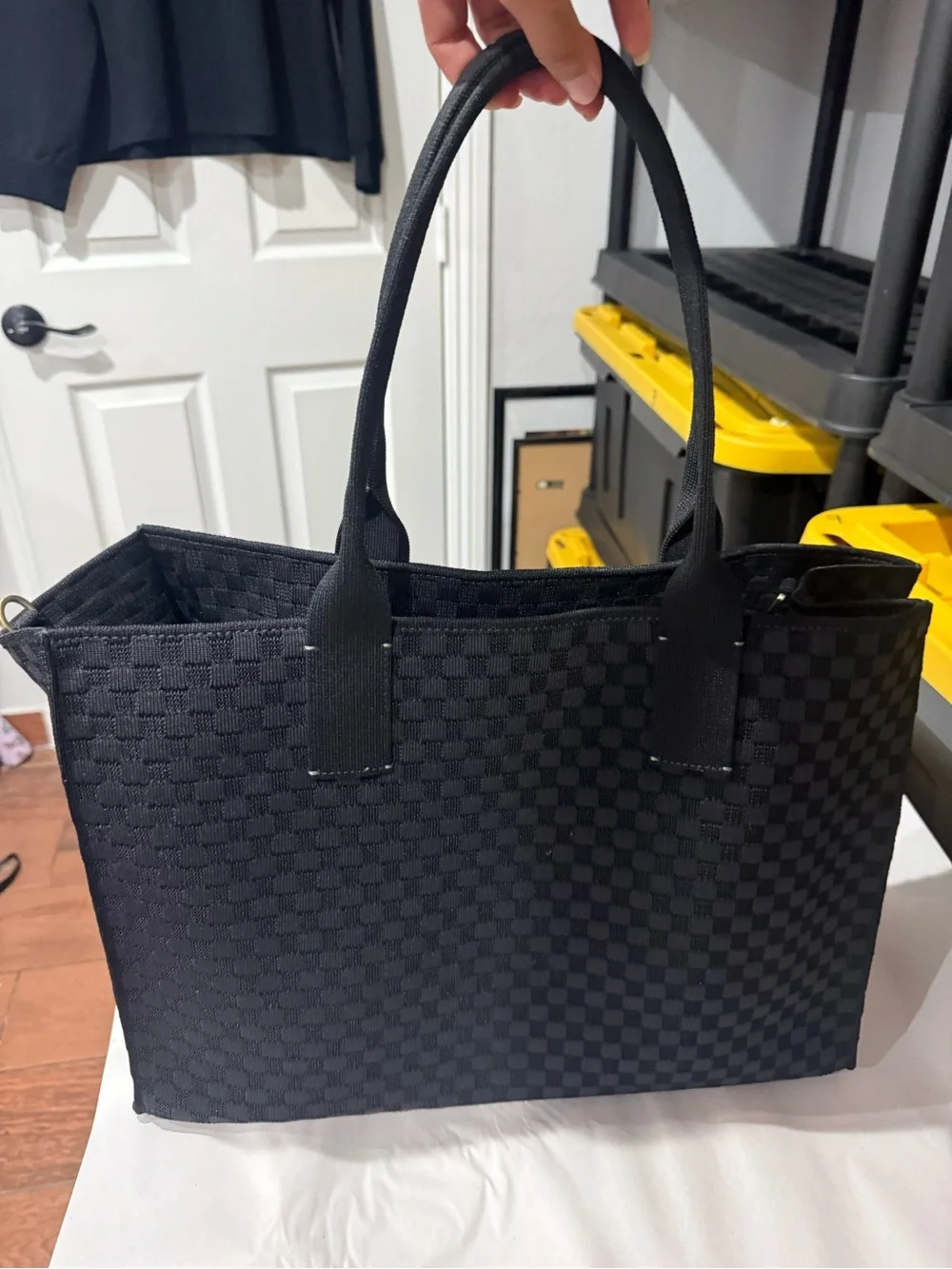 Rothy's The Classic Tote in Black Sand NWOT